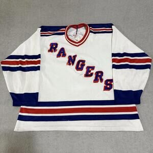 Vintage New York Rangers CCM Maska Hockey Jersey Men’s